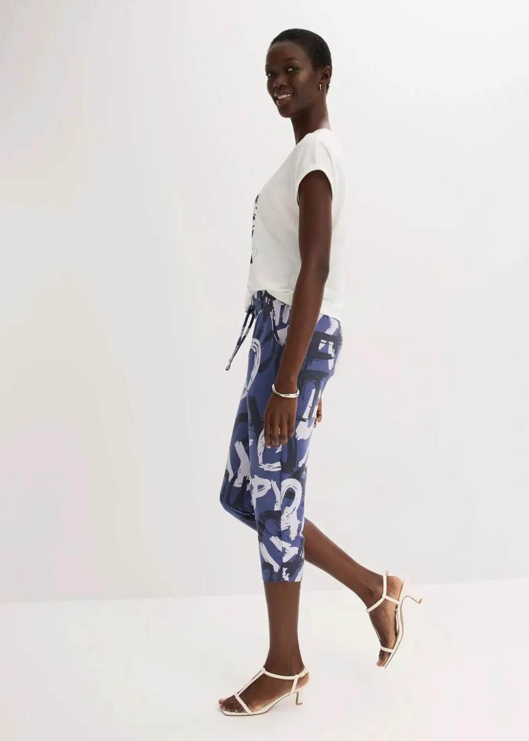 Damen bonprix Hosen|Bekleidung·Kleider|Jersey-Hose