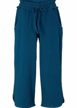 Damen bonprix Hosen|Jersey-Hose aus Baumwoll-Mix