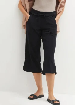 Sale Jersey-Hose aus Baumwoll-Mix Damen Hosen