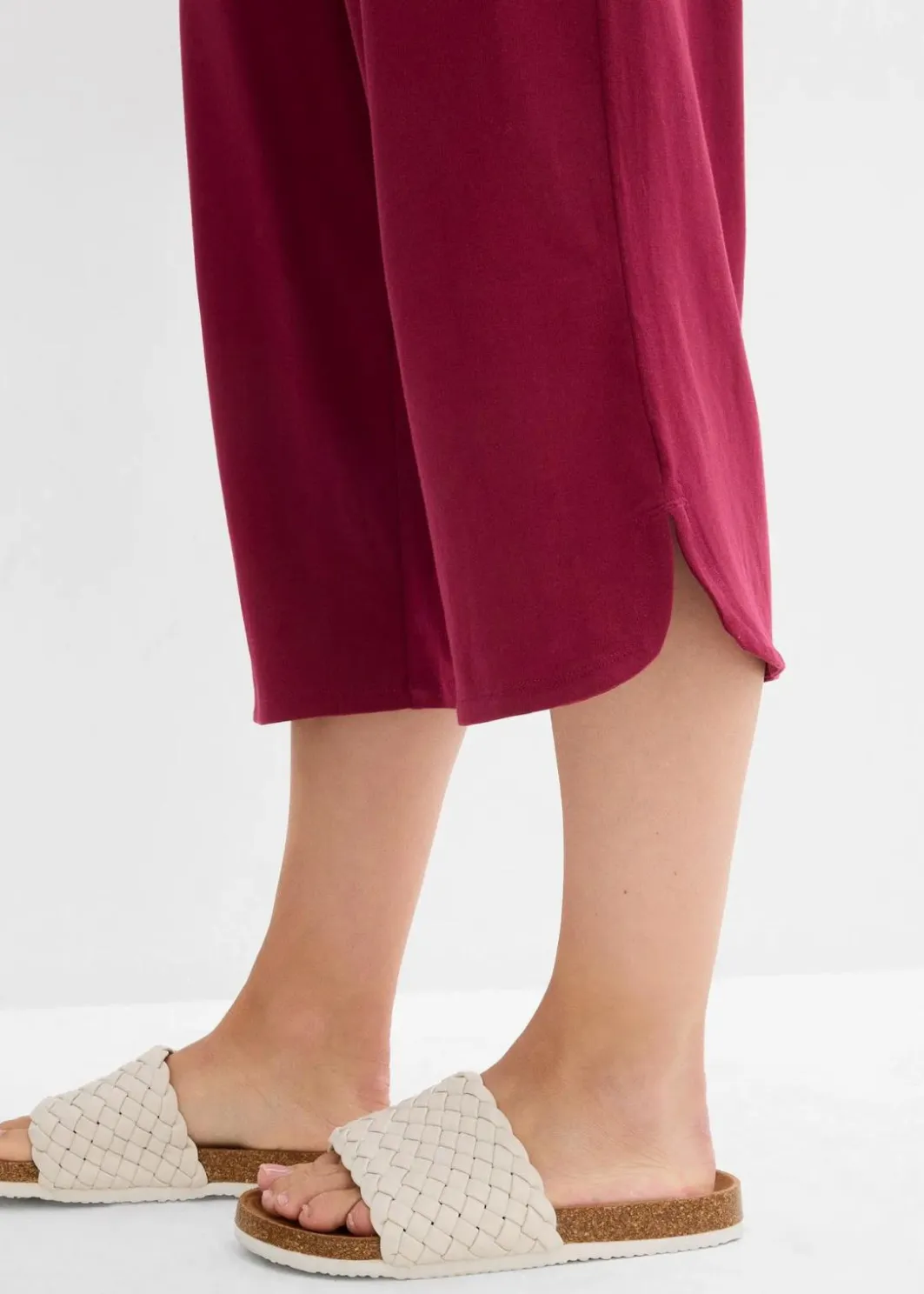 Hot Jersey-Hose aus Baumwoll-Mix Damen Hosen