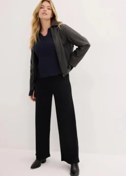 Damen bonprix Bekleidung·Blusen & Tuniken|Bekleidung·Kleider|Jersey-Hose aus bequemen Punto di Roma