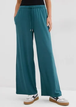 Outlet Jersey-Hose aus fließender Viskose Damen Bekleidung·Röcke|Bekleidung·Kleider