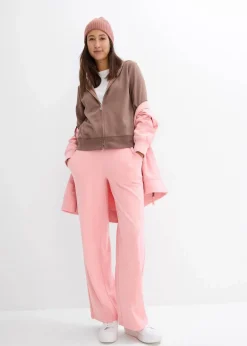 Damen bonprix Hosen|Zweiteiler & Sets|Jersey-Hose aus Interlock