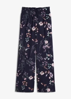 Damen bonprix Hosen|Bekleidung·Kleider|Jersey-Hose aus luftigem Crêpe