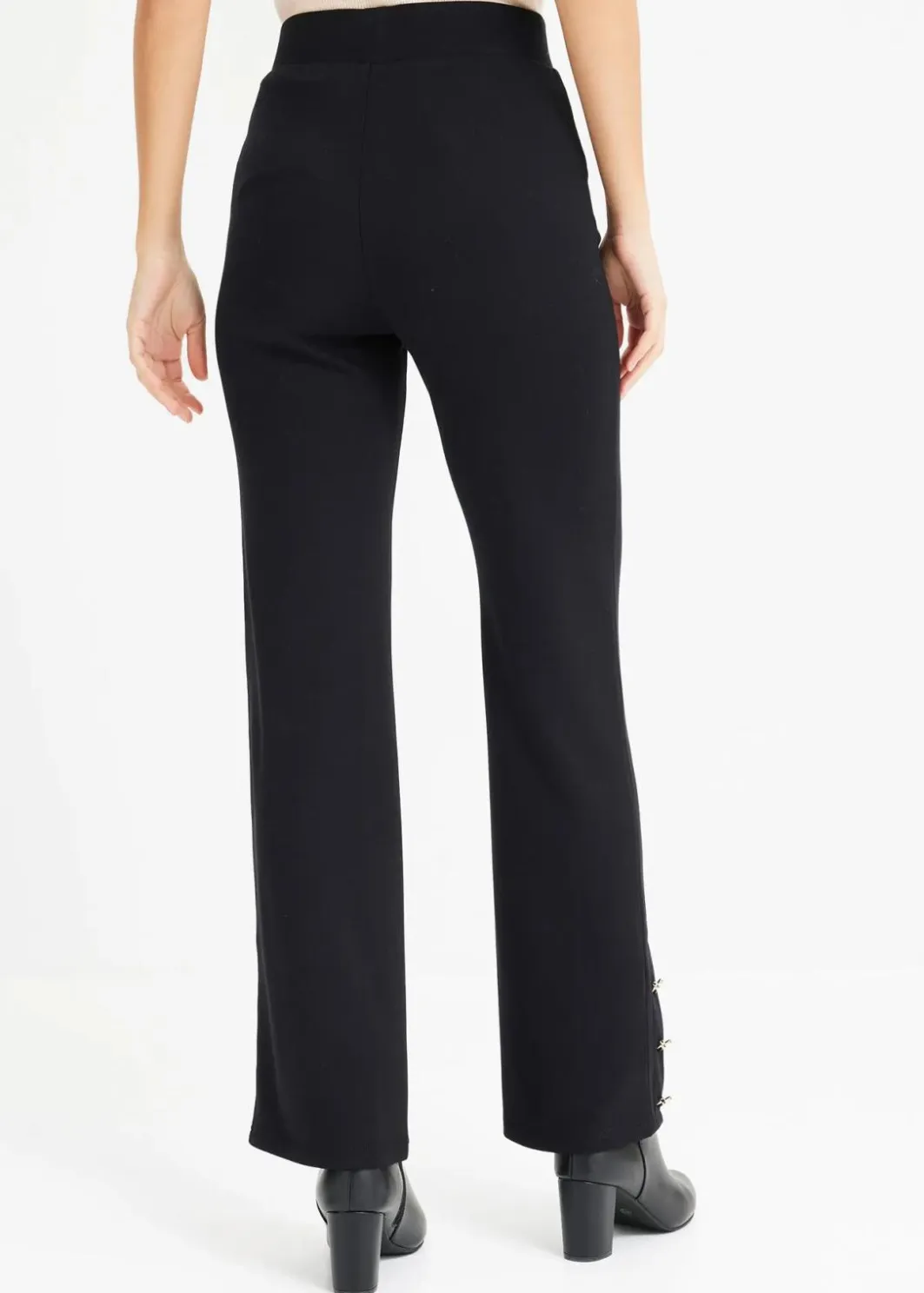 Online Jersey-Hose aus Punto di Roma Damen Hosen|Bekleidung·Kleider