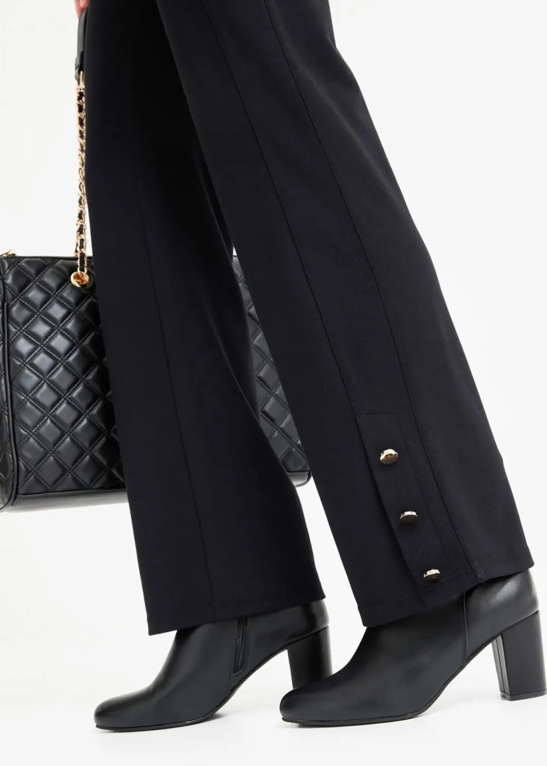 Online Jersey-Hose aus Punto di Roma Damen Hosen|Bekleidung·Kleider