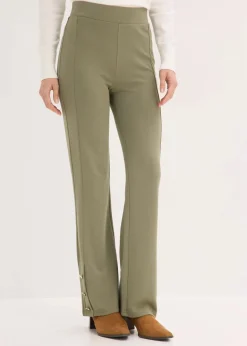 Damen bonprix Hosen|Bekleidung·Kleider|Jersey-Hose aus Punto di Roma