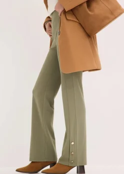 Damen bonprix Hosen|Bekleidung·Kleider|Jersey-Hose aus Punto di Roma