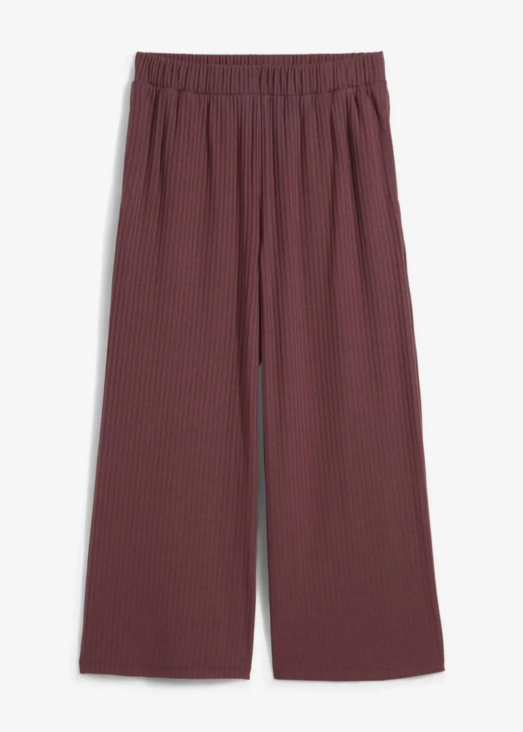 Clearance Jersey-Hose aus Rippe mit Bequembund Damen Hosen|Bekleidung·Kleider