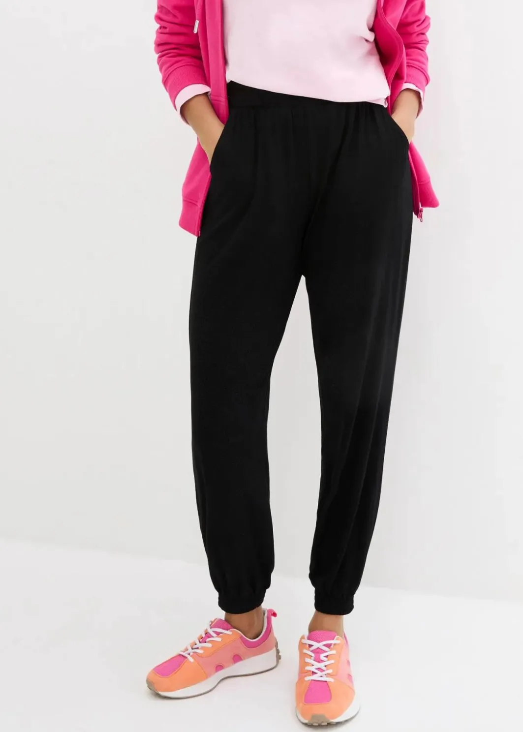 New Jersey-Hose aus softer Viskose Damen Bekleidung·Kleider|Hosen