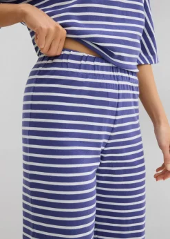 Jersey-Hose aus strukturierter Baumwolle Damen Hosen|Bekleidung·Kleider