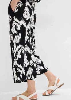 Discount Jersey-Hose aus Viskose-Mix Damen Hosen|Zweiteiler & Sets
