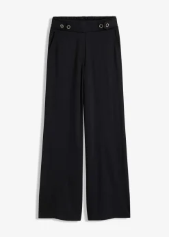 Best Jersey-Hose mit dekorativem Riegel Damen Hosen|Bekleidung·Kleider