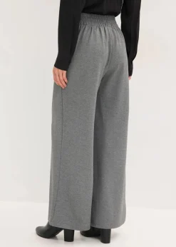 Clearance Jersey-Hose mit dekorativem Riegel Damen Bekleidung·Kleider|Hosen