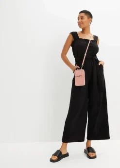 Damen bonprix Bekleidung·Homewear|Jumpsuits|Jersey-Jumpsuit aus Baumwoll-Mix
