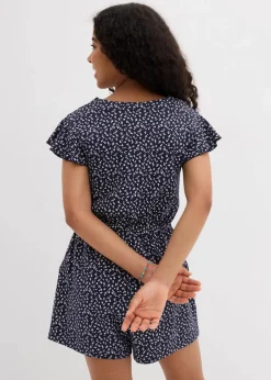 Kinder bonprix Mädchen 9-16 Jahre·Kleider & Jumpsuits|Mädchen 2-8 Jahre·Nachhaltigere Materialien|Jersey-Jumpsuit aus elastischem Bio-Baumwoll-Mix