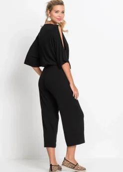 Discount Jersey-Jumpsuit aus fließender Viskose Damen Bekleidung·Homewear|Jumpsuits