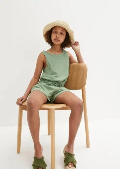 Jersey-Jumpsuit aus reiner Baumwolle Kinder Mädchen 9-16 Jahre·Kleider & Jumpsuits