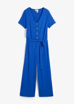 Damen bonprix Jumpsuits|Bekleidung·Homewear|Jersey-Jumpsuit aus Viskose-Mix