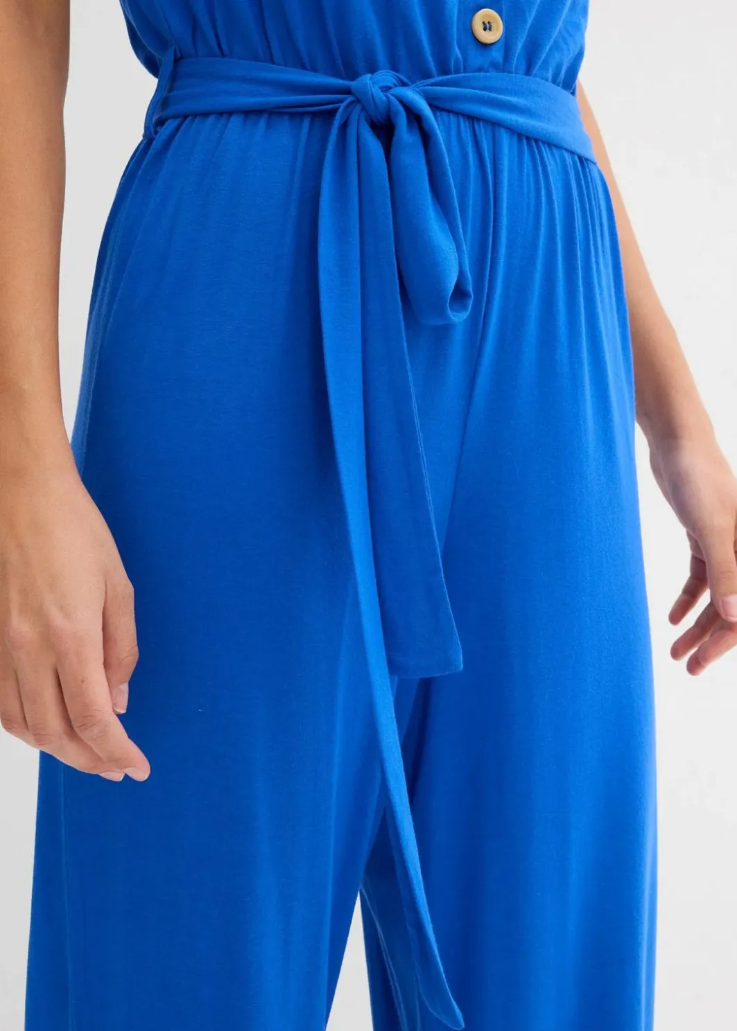 Damen bonprix Jumpsuits|Bekleidung·Homewear|Jersey-Jumpsuit aus Viskose-Mix