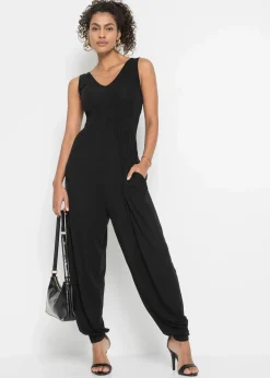 New Jersey-Jumpsuit aus Viskose-Mix Damen Jumpsuits