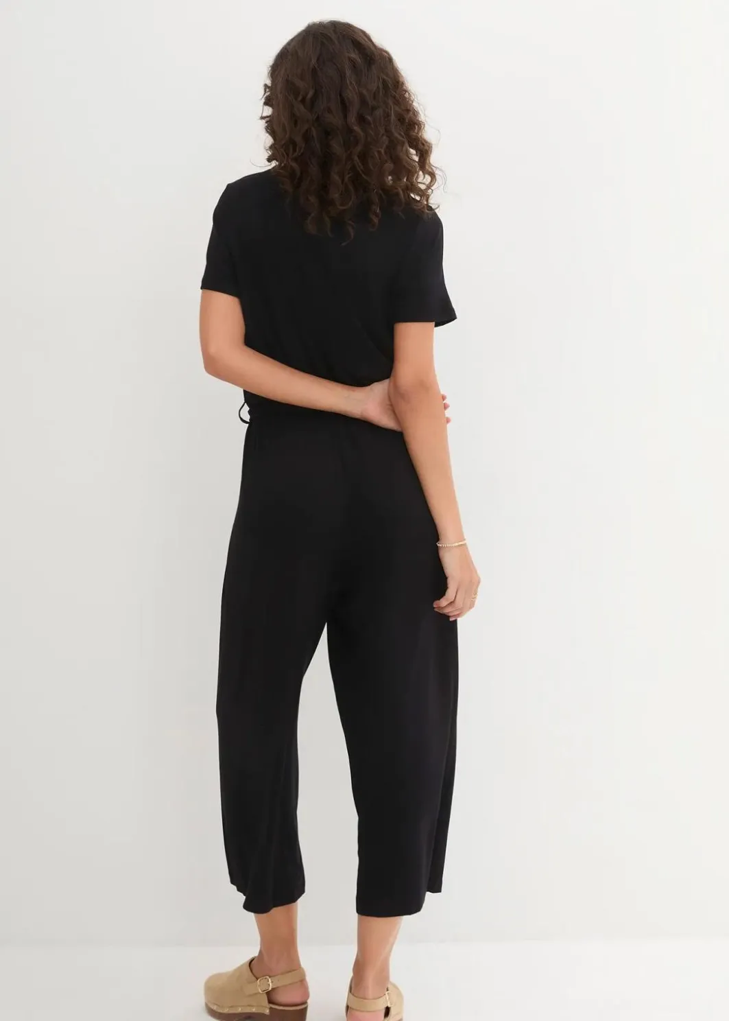 Damen bonprix Bekleidung·Homewear|Jumpsuits|Jersey-Jumpsuit aus Viskose-Mix