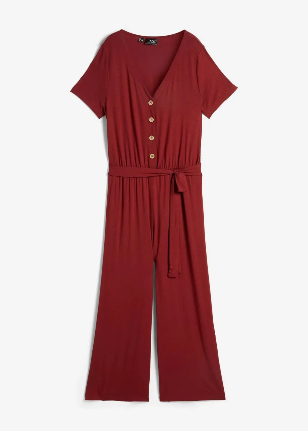 Sale Jersey-Jumpsuit aus Viskose-Mix Damen Jumpsuits|Bekleidung·Homewear