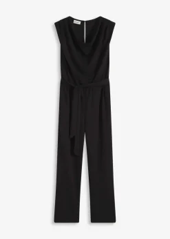 Hot Jersey-Jumpsuit mit Schulterpolster Damen Bekleidung·Homewear|Jumpsuits