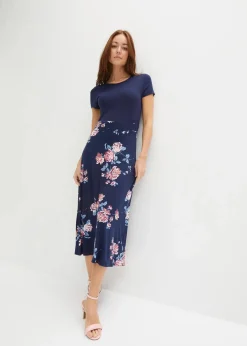 Clearance Jerseykleid Damen Kleider|Kurzgrößen