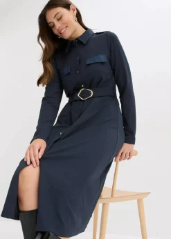 Clearance Jerseykleid Damen Bekleidung·Pullover & Strickjacken|Kleider