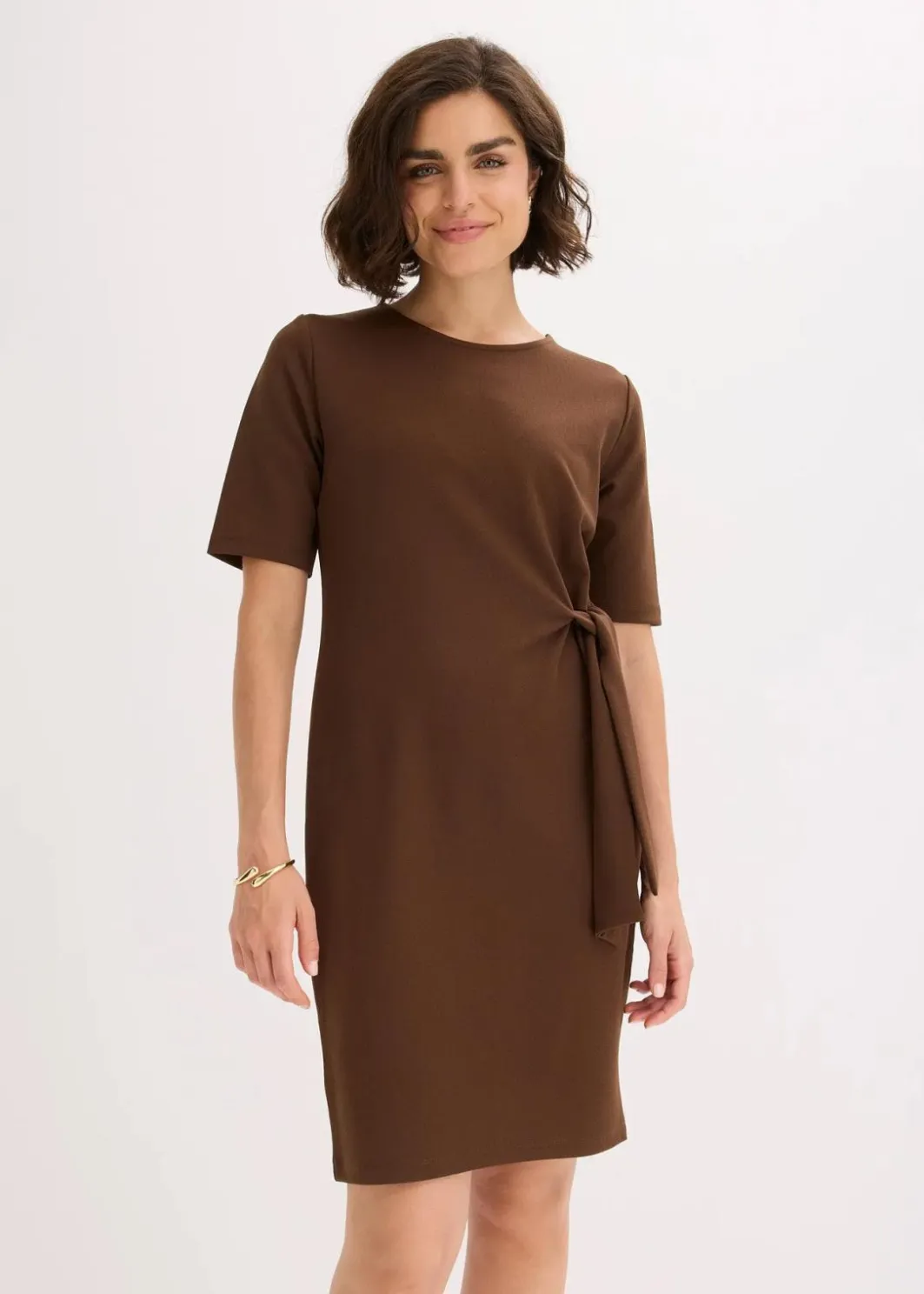 Damen bonprix Kleider|Bekleidung·Pullover & Strickjacken|Jerseykleid
