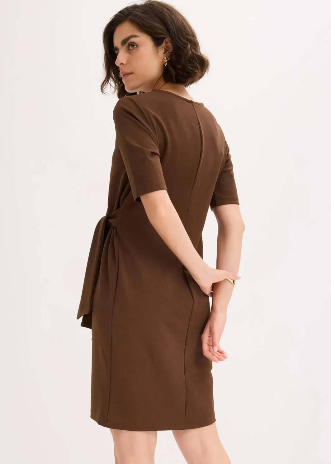 Damen bonprix Kleider|Bekleidung·Pullover & Strickjacken|Jerseykleid
