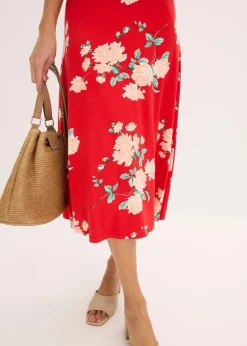 Damen bonprix Kleider|Kurzgrößen|Jerseykleid
