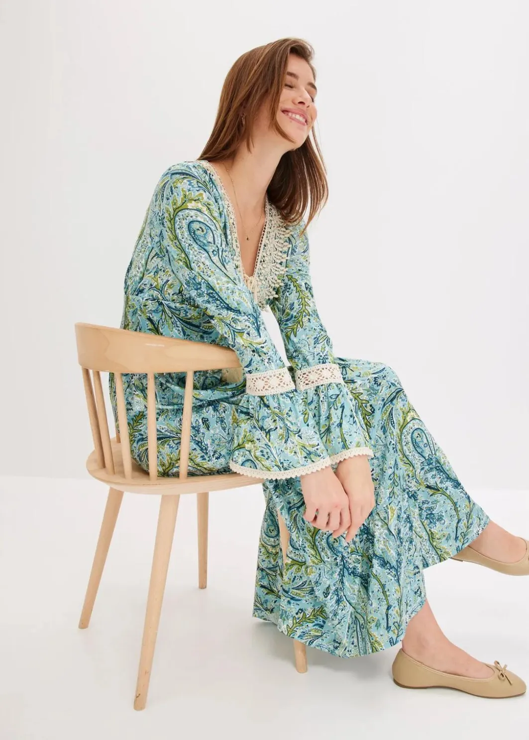 Damen bonprix Bekleidung·Pullover & Strickjacken|Kleider|Jerseykleid
