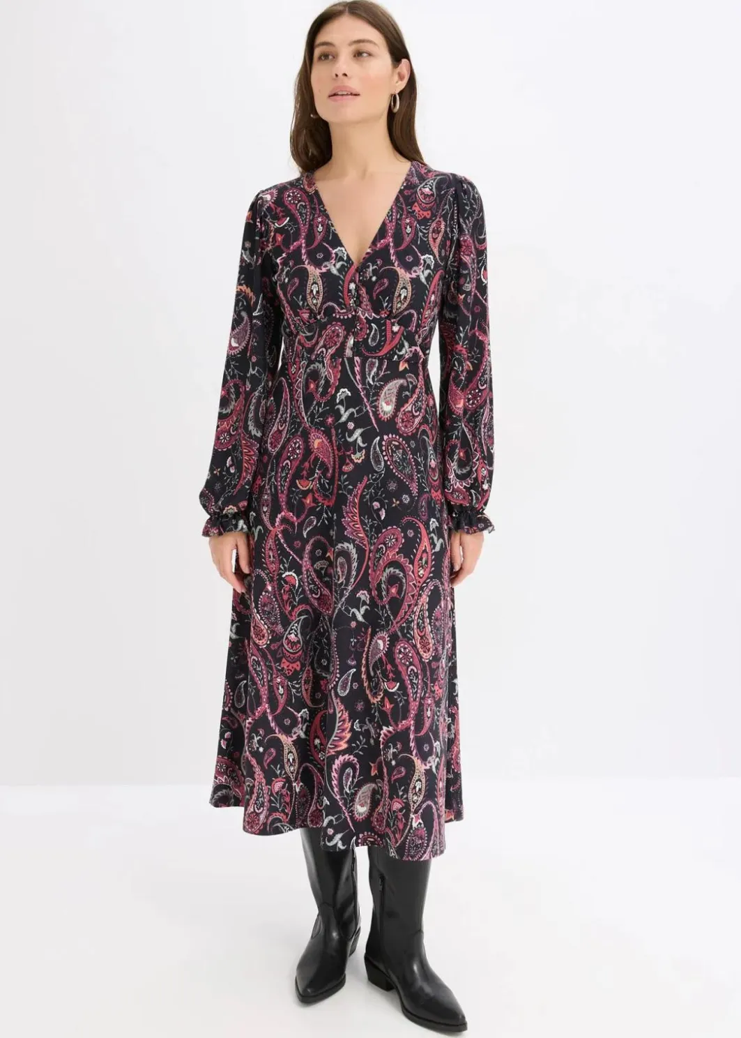 Damen bonprix Bekleidung·Pullover & Strickjacken|Kleider|Jerseykleid