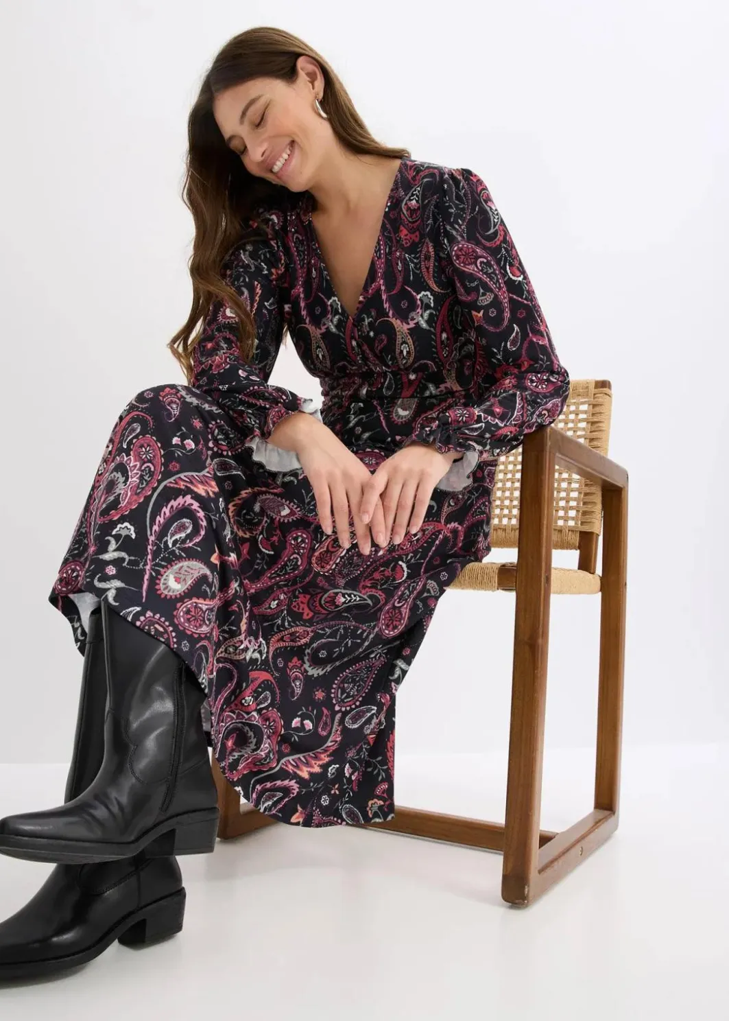 Damen bonprix Bekleidung·Pullover & Strickjacken|Kleider|Jerseykleid