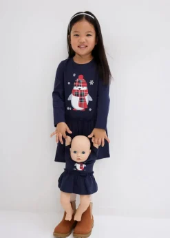 New Jerseykleid + Puppenkleid aus reiner Bio-Baumwolle (2-tlg. Set) Kinder Mädchen 2-8 Jahre·Kleider & Röcke|Mädchen 2-8 Jahre·Nachhaltigere Materialien