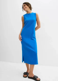 Outlet Jersey-Kleid aus Baumwolle mit Stretch Damen Kleider|Nachhaltigere Materialien
