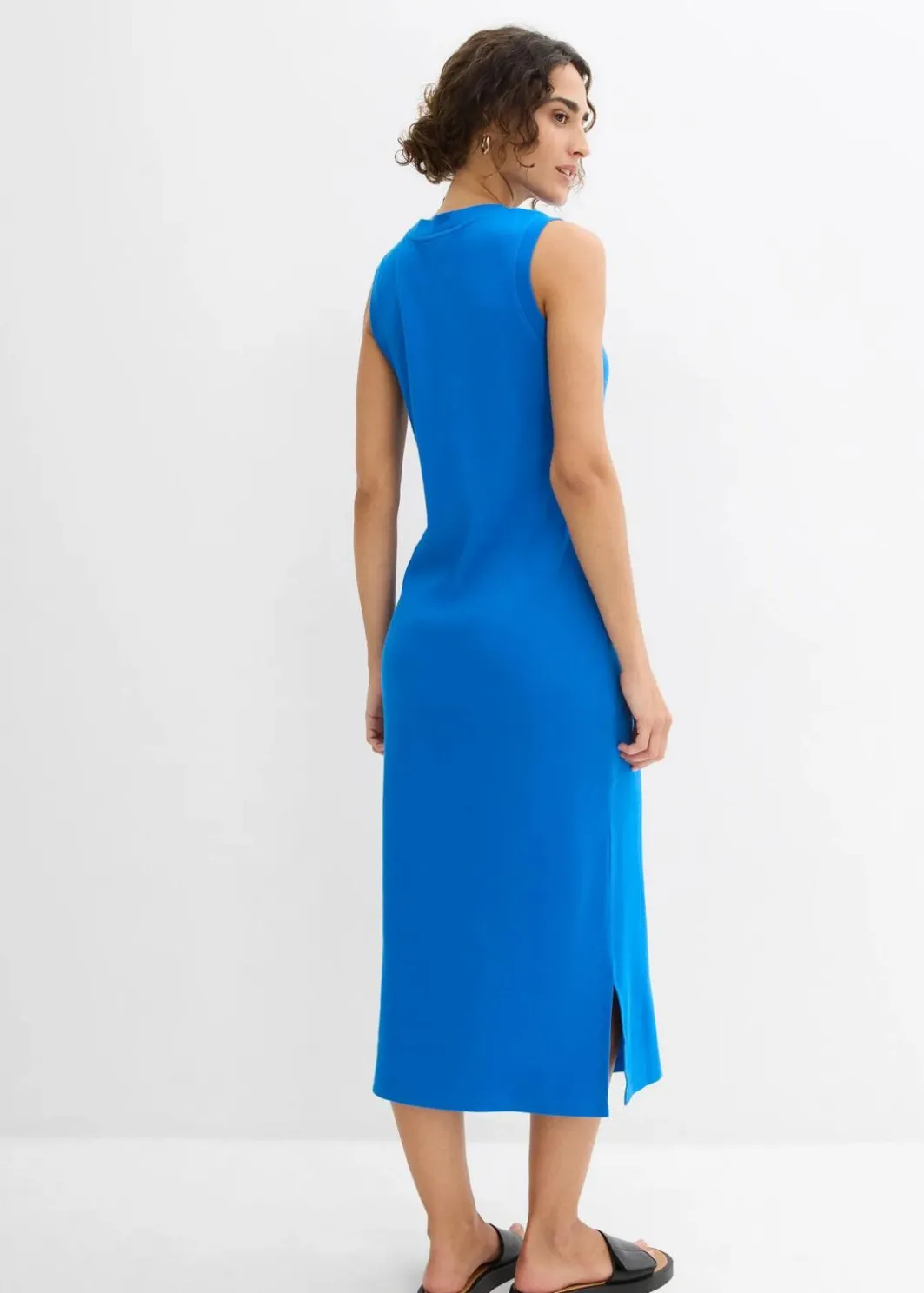 Outlet Jersey-Kleid aus Baumwolle mit Stretch Damen Kleider|Nachhaltigere Materialien
