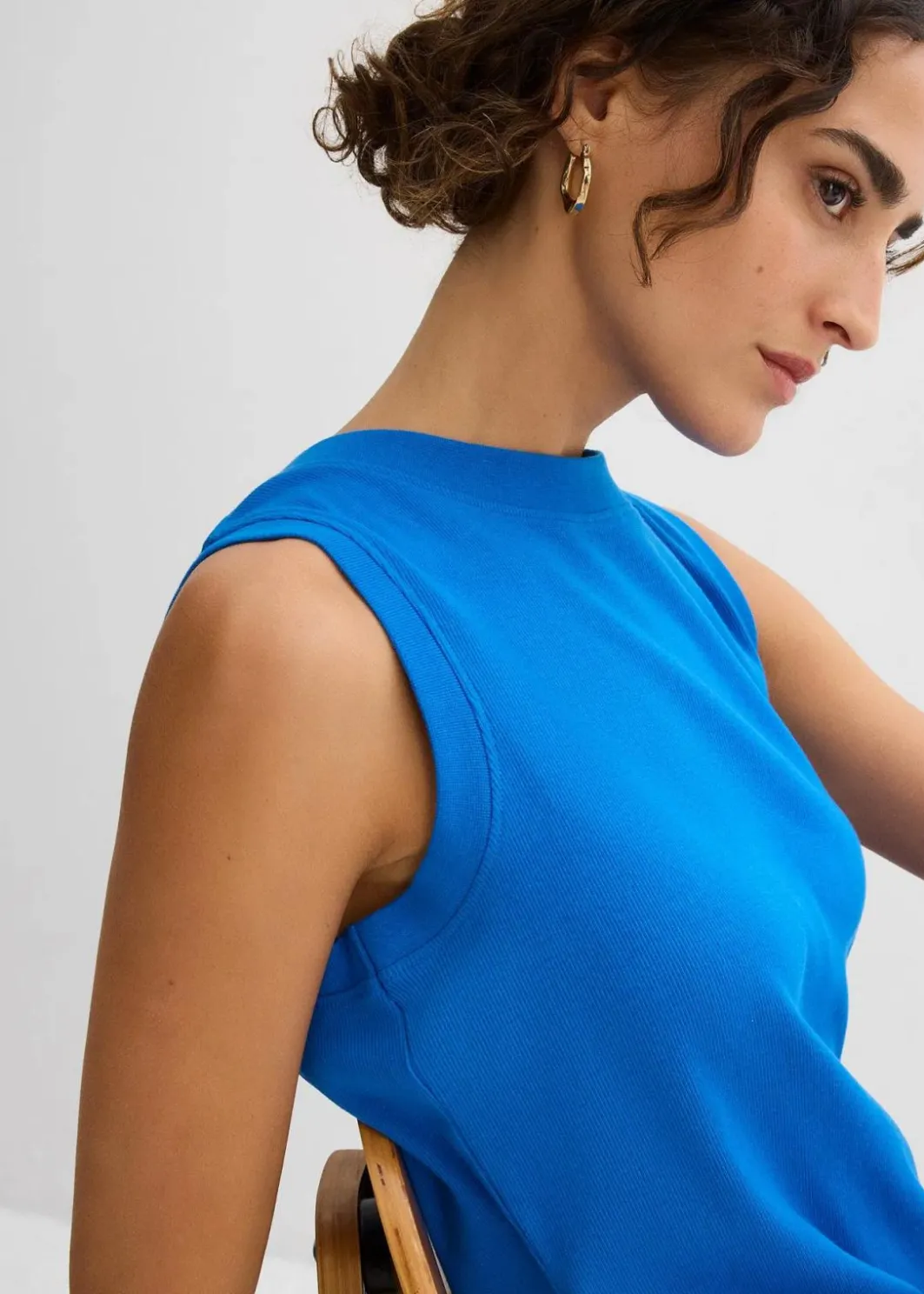 Outlet Jersey-Kleid aus Baumwolle mit Stretch Damen Kleider|Nachhaltigere Materialien