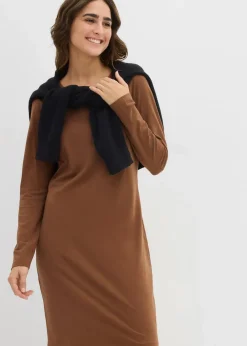Hot Jerseykleid aus Baumwolle mit Stretch (2er Pack) Damen Kleider|Basics