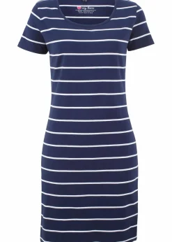 Sale Jerseykleid aus Baumwolle mit Stretch Damen Basics|Kleider
