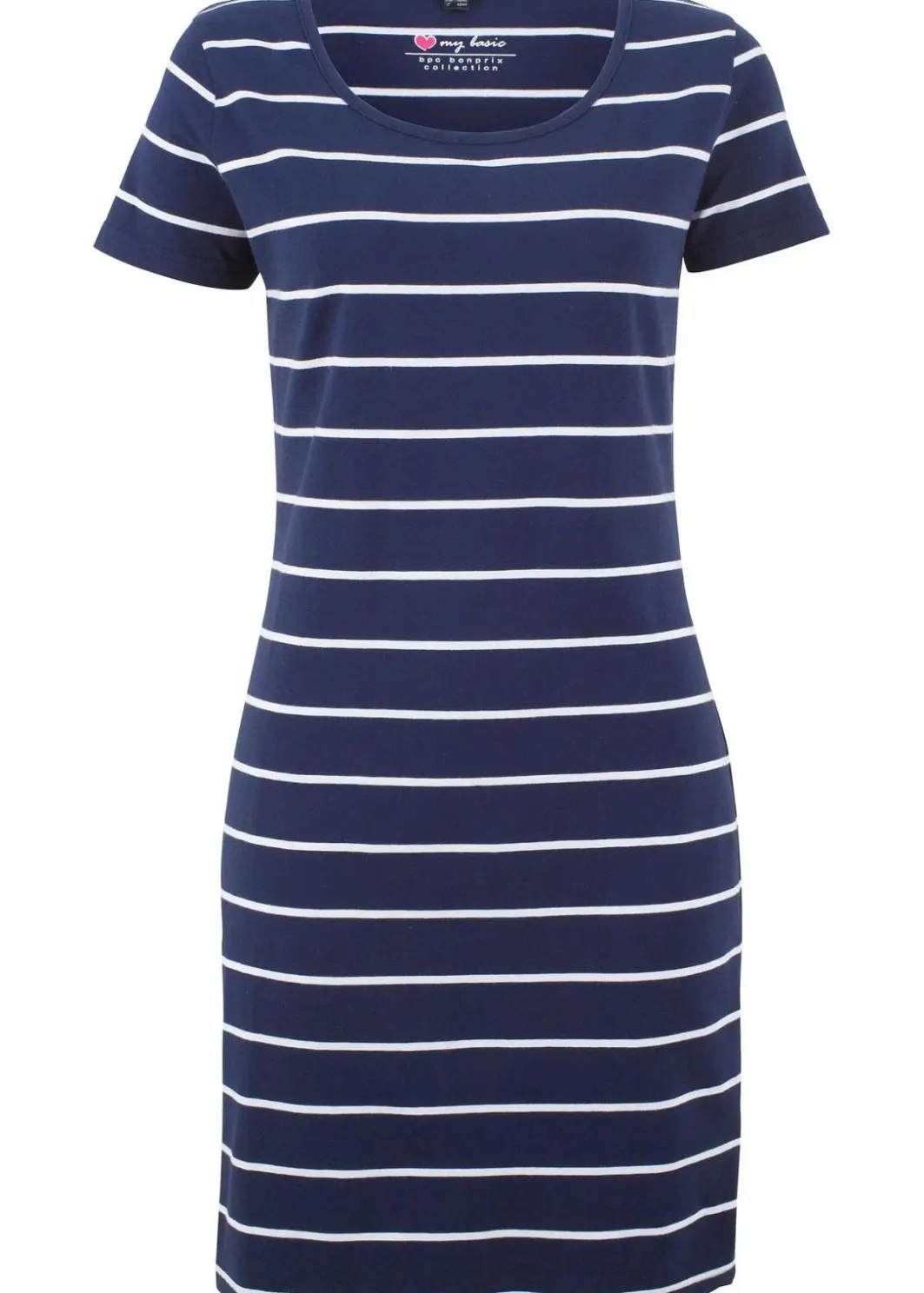 Sale Jerseykleid aus Baumwolle mit Stretch Damen Basics|Kleider