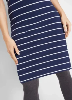 Sale Jerseykleid aus Baumwolle mit Stretch Damen Basics|Kleider