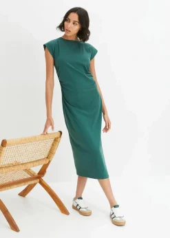 Best Jerseykleid aus Baumwolle mit Stretch Damen Bekleidung·Pullover & Strickjacken