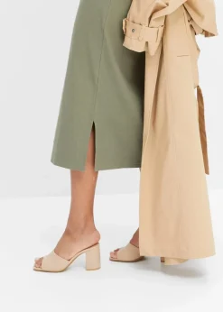 Damen bonprix Kleider|Nachhaltigere Materialien|Jersey-Kleid aus Baumwolle mit Stretch