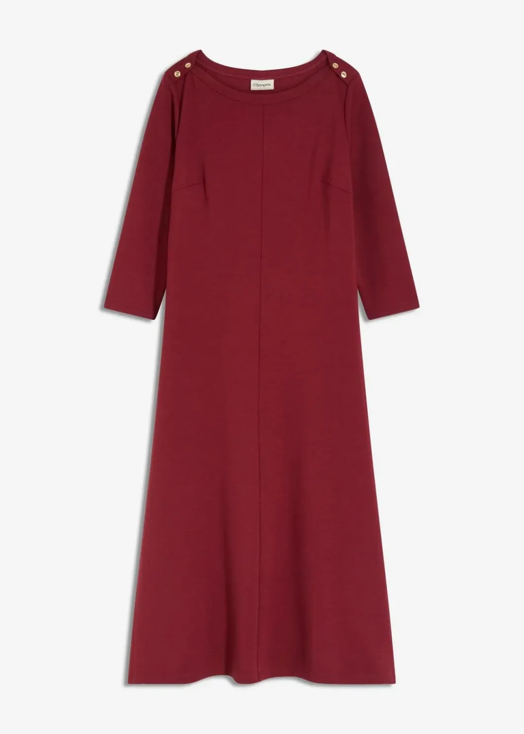 Damen bonprix Kleider|Jerseykleid aus bequemen Punto di Roma