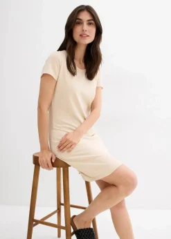 Discount Jerseykleid aus Bio-Baumwolle mit Stretch Damen Kleider|Basics