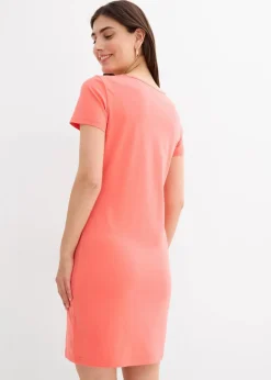 Damen bonprix Kleider|Basics|Jerseykleid aus Bio-Baumwolle mit Stretch