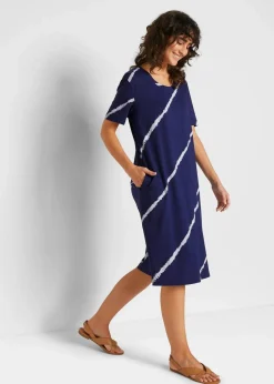 Damen bonprix Bekleidung·Pullover & Strickjacken|Kleider|Jerseykleid aus Bio-Baumwolle